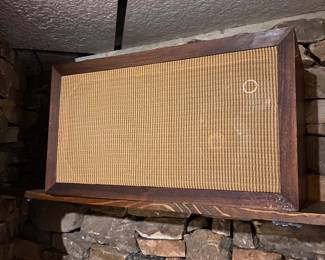 Acoustic Research speaker pair.