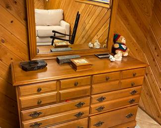 Maple dresser.