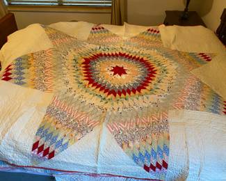 This is one of several amazing quilts.