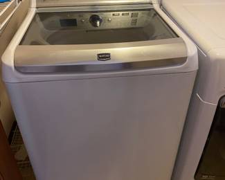 Top of the line washer and dryer.