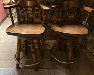 Cool bar stools.