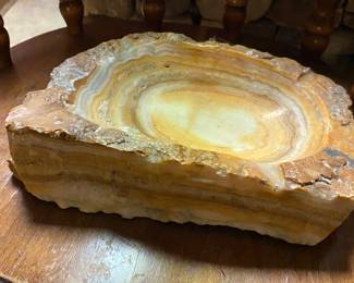 Bacon marble ashtray.