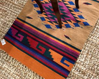 Baker Side Table, Rug