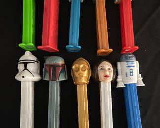 Many Vintage Holiday and Star Wars Pez Dipensers Available ($3 ea or 2 for $5)