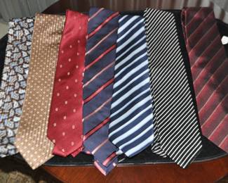 Gorgeous Silk Ties by Brioni and Prada! Perfect for Holiday Gift Giving! ($50 each)