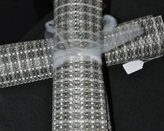 Two Sets of Grey, Taupe and White Place Mats, $25 each