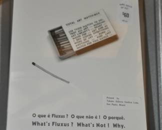 Rare "What's Fluxus? What's Not! Why." Sealed First Edition Printed by Takano Editora Grafica Ltds. Brazil ($60)