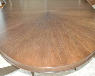 Wonderful Wood Grain in our Dining Room Table Top