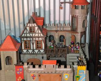 Fantastic Playmobil System 3450 Medieval Knights Castle, 99% Complete, with Instructions ($175)