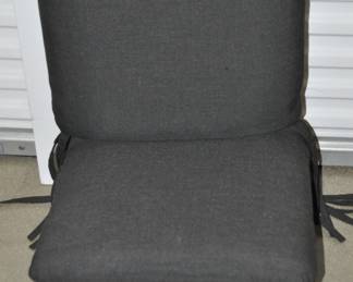 Set of 4 Outdoor Brown Cushions, $25