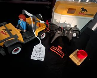 Playmobil 3249 Jeep With Trailer & Horse Includes Instructions ($35)