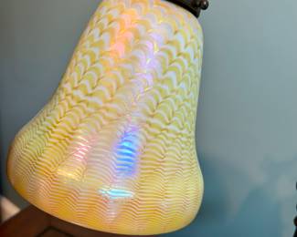 Beautiful art glass shade