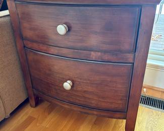 matching nightstands (or end tables), 3 available