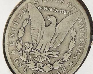 1889 0 Morgan Silver dollar