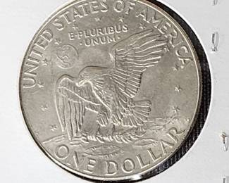 1977 Eisenhower Silver dollar