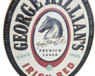 George Killians Irish Red Lager metal sign 