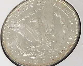 1904  Morgan O Silver dollar