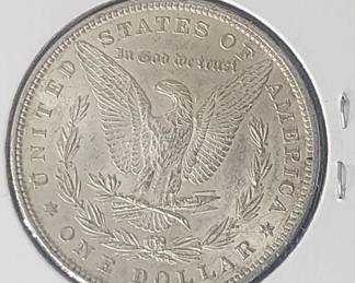 1879 Morgan Silver dollar coin