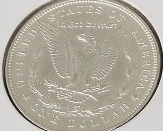 1896 Morgan Silver dollar