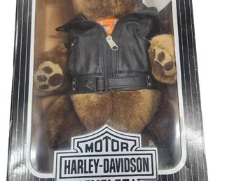 Harley Davidson Plush Bear