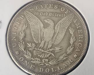 1880 O Morgan Silver dollar