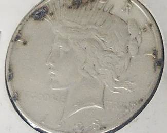 1923 S Peace dollar