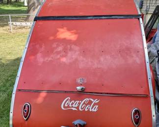 Coca-Cola unique Teardrop camper!!!!!!!!!!!