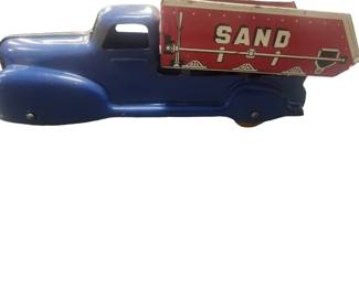 Marx Wyandotte Sand Gravel pressed metal dump truck