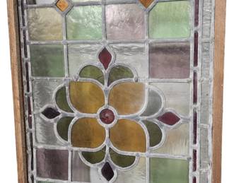 Stained glass window