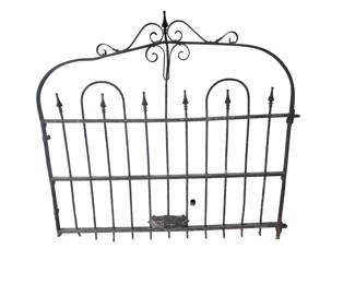 Rare Industrial Architectural Iron Works gate