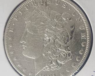 1881 Morgan Silver Dollar