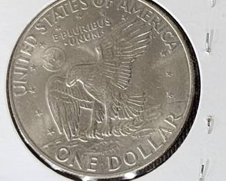 1972 Eisenhower Silver dollar