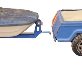 Tonka Jeep and Trailer