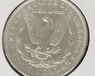1891 Rare Morgan Silver dollar