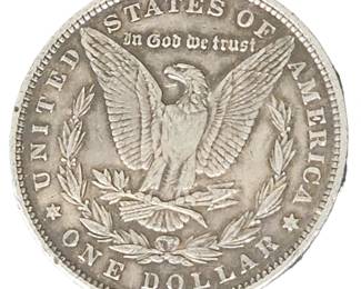 1896 Morgan Silver dollar