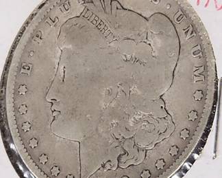 1889 0 Morgan Silver dollar