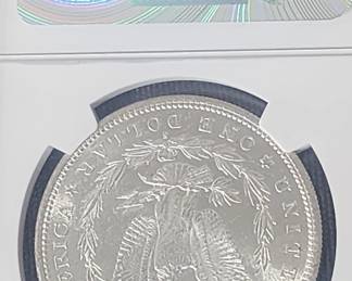 1881 NGC Graded MS 63 Morgan Silver Dollar 