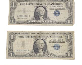 Silver Certificates 1957 Series B