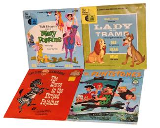 We have over 40 Vintage children 45's