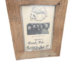 T.C. and The Shooters Framed concert poster