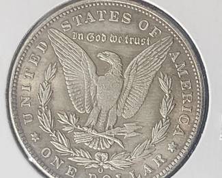 1879 Morgan Silver dollar coin