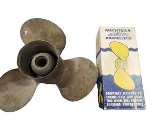 Vintage Propellers including a Michigan with original box