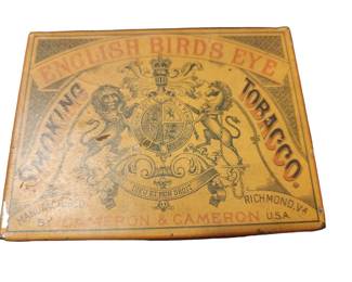 English Birds Eye Tobacco tin