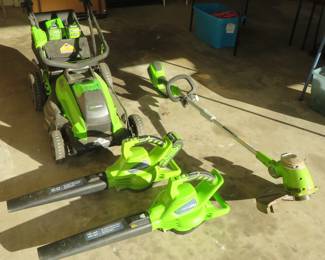 Greenworks lawn equipment