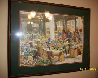 B.J. Clark Print - Market Square