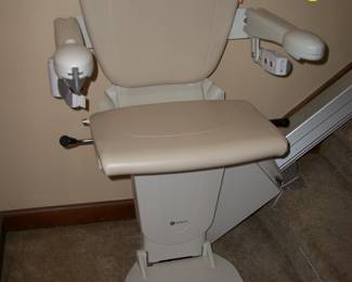 Handicare Chair Lift / Model # / 1100 / almost new / remotes/ purchased 6/22