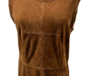 Chester Suede Shift Dress Closeup