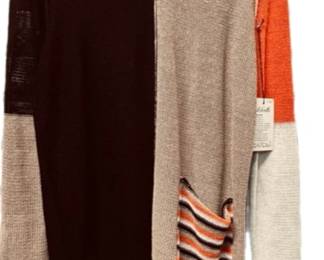 Libretto Patchwork Swtr Tunic Sz M 