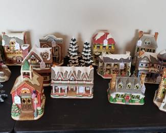 Lefton Christmas Village