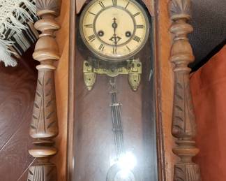 Antique Jurghans Wall Clock